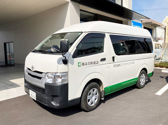 写真：TVカメラシステム搭載車