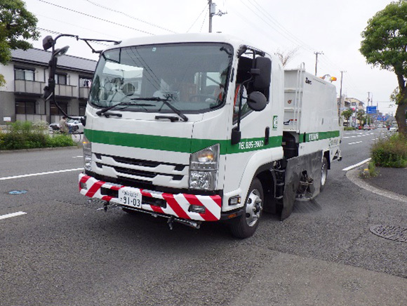 写真：清掃車